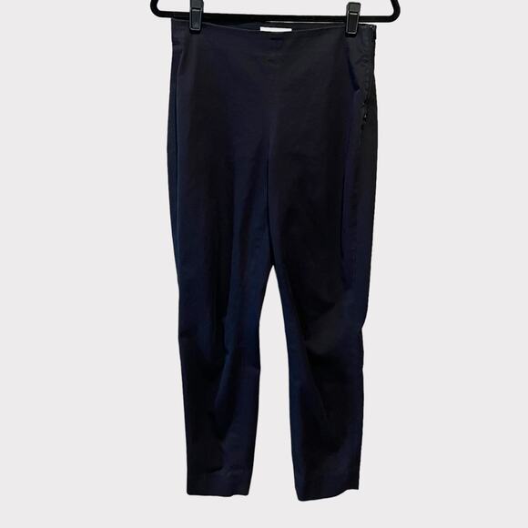 Everlane The Side-Zip Stretch Cotton Pant in Navy sz 6 - Picture 4 of 12